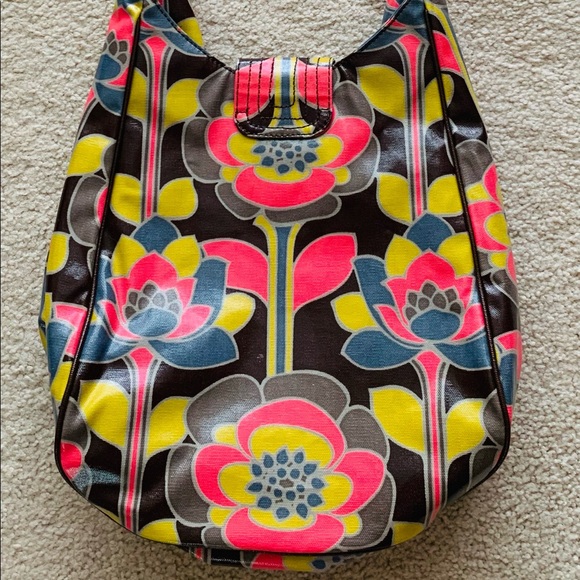 Boden Handbags - Boden retro floral coated canvas bucket bag